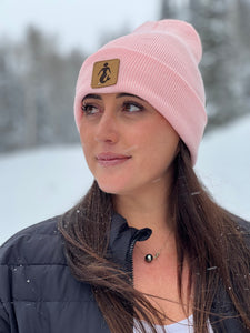 Custom Beanies With Logo | Customized Beanie With Leather